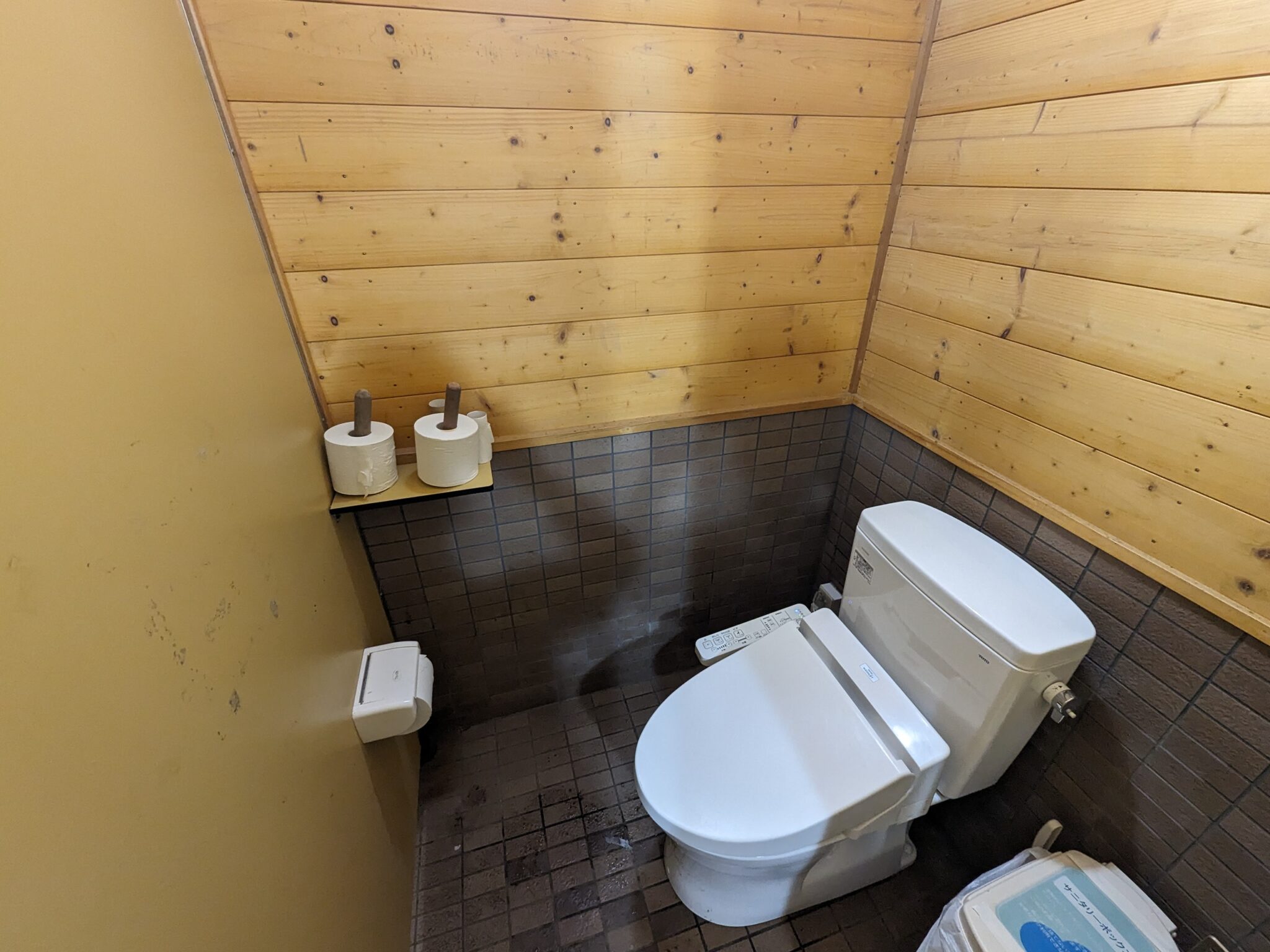 北海道美笛キャンプ場・トイレ
