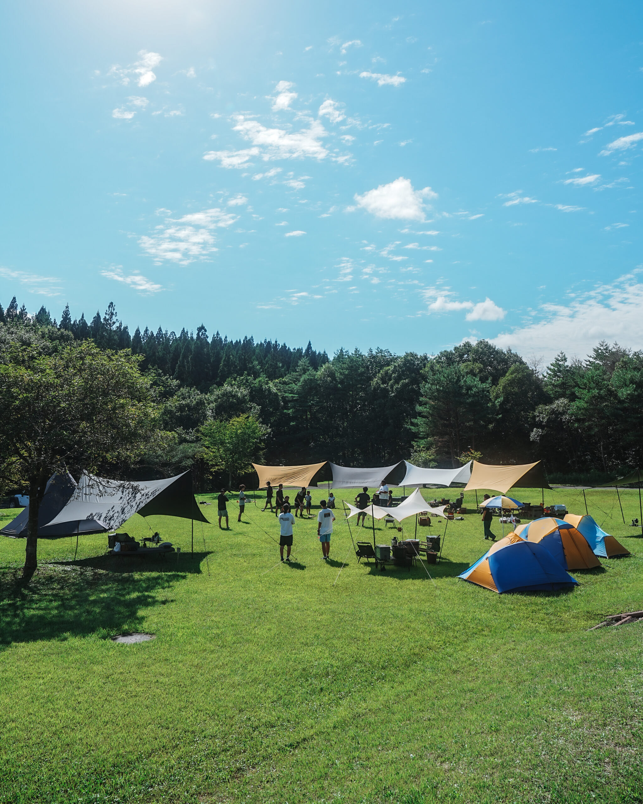 秋田県立中央公園ファミリーキャンプ場