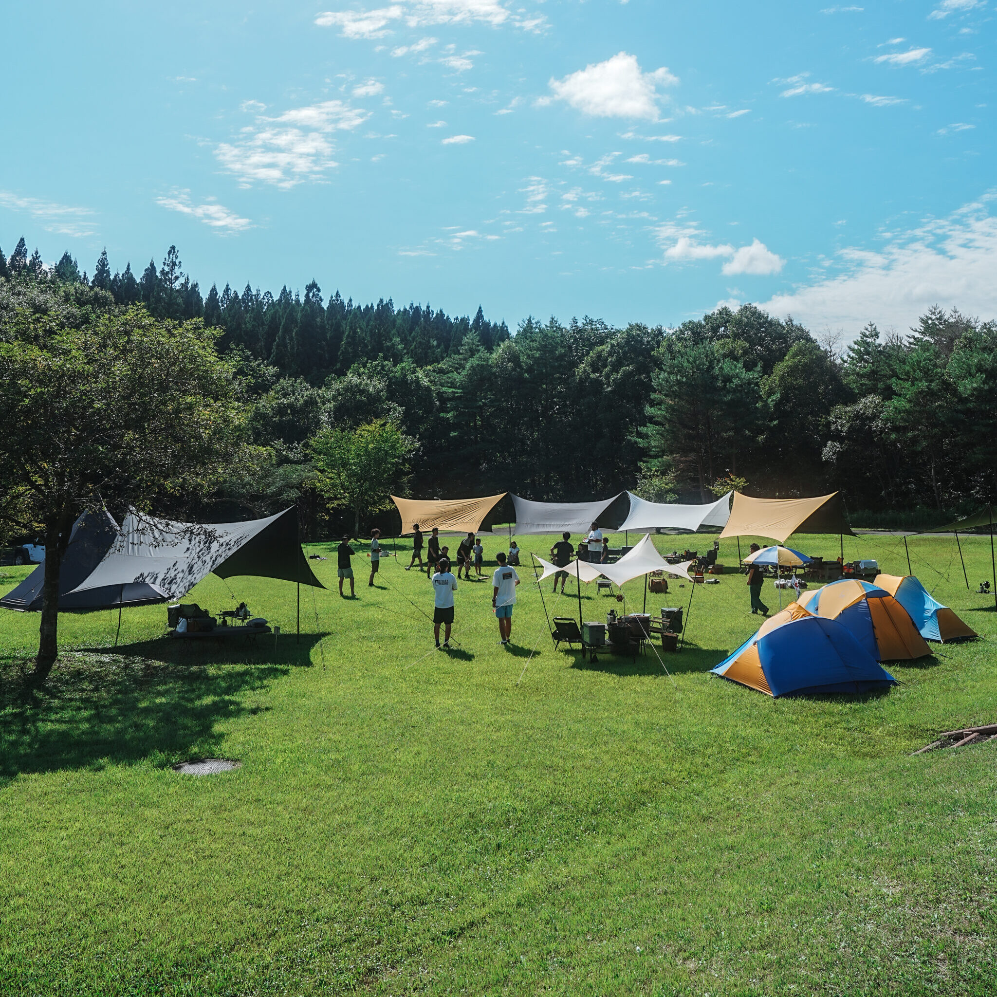 秋田県立中央公園ファミリーキャンプ場