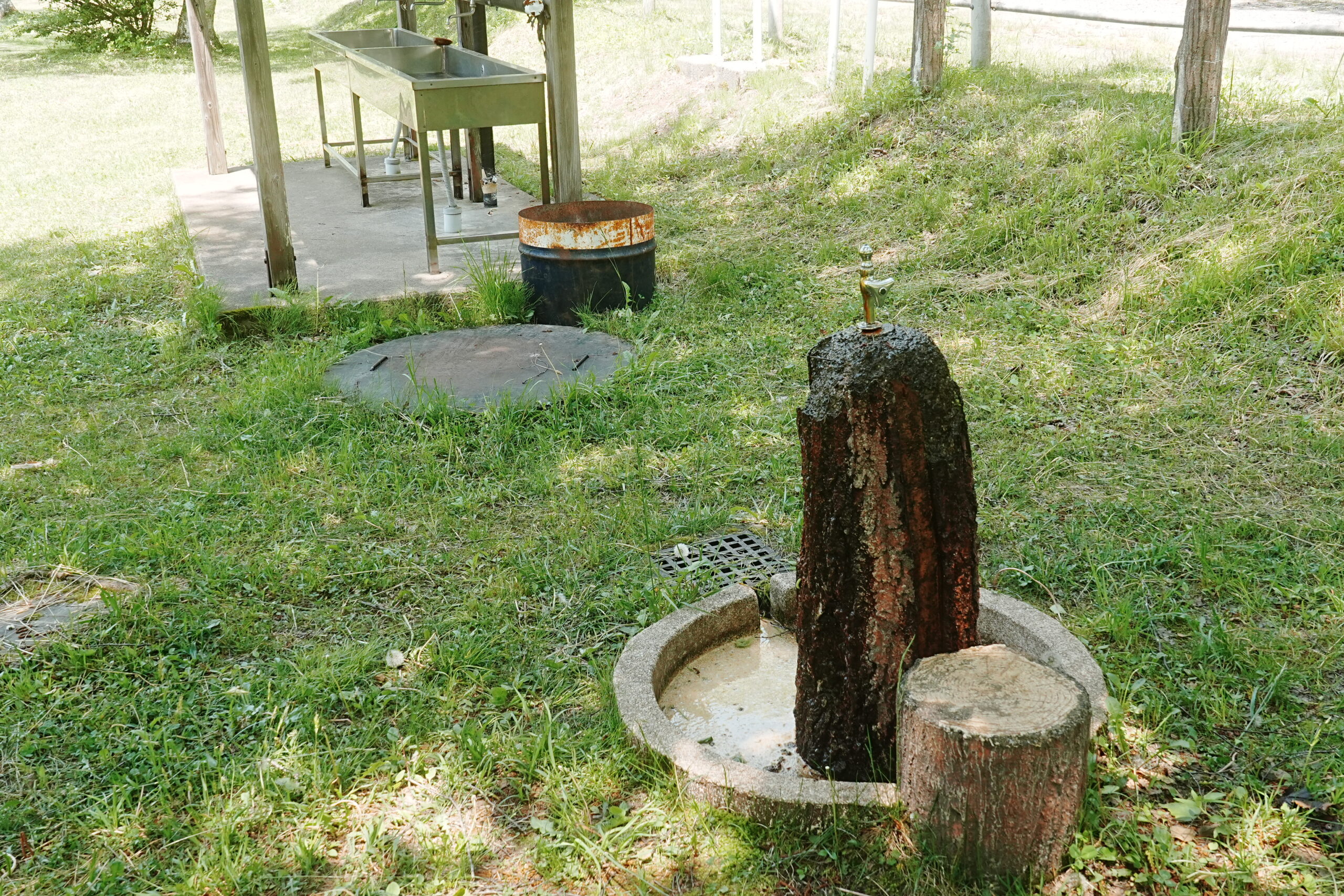 岩洞湖ピクニック広場・水飲み場