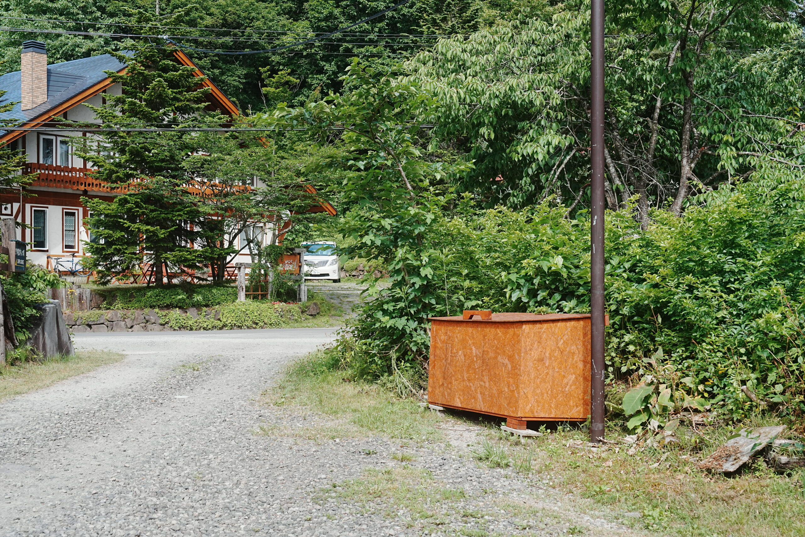 ほとりの遊びば・ゴミ捨て場