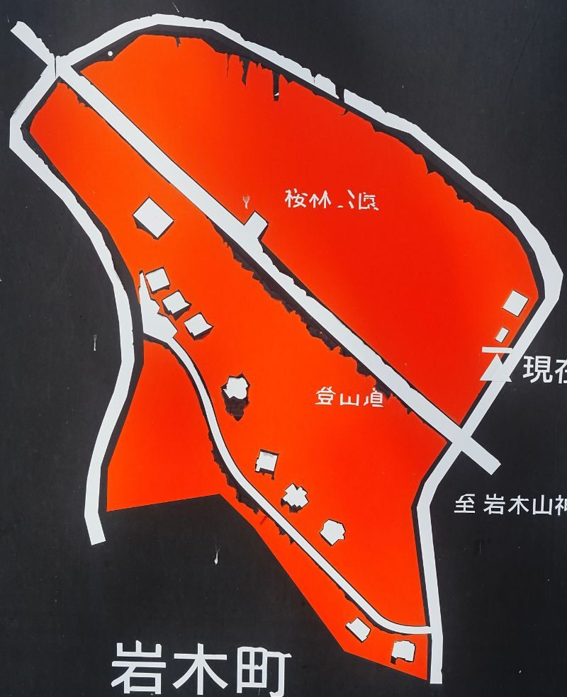 岩木山桜林公園キャンプ場・サイトマップ