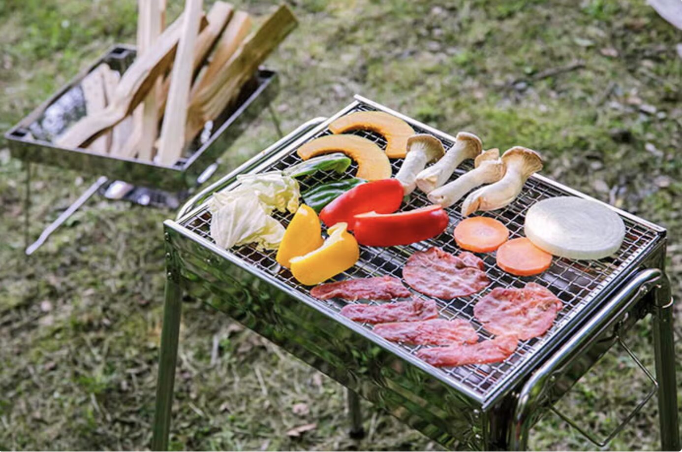 焚火台　BBQコンロ　違い