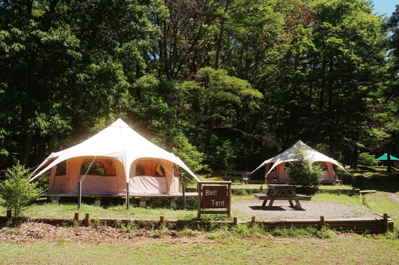 田沢湖キャンプ場・ベルテント