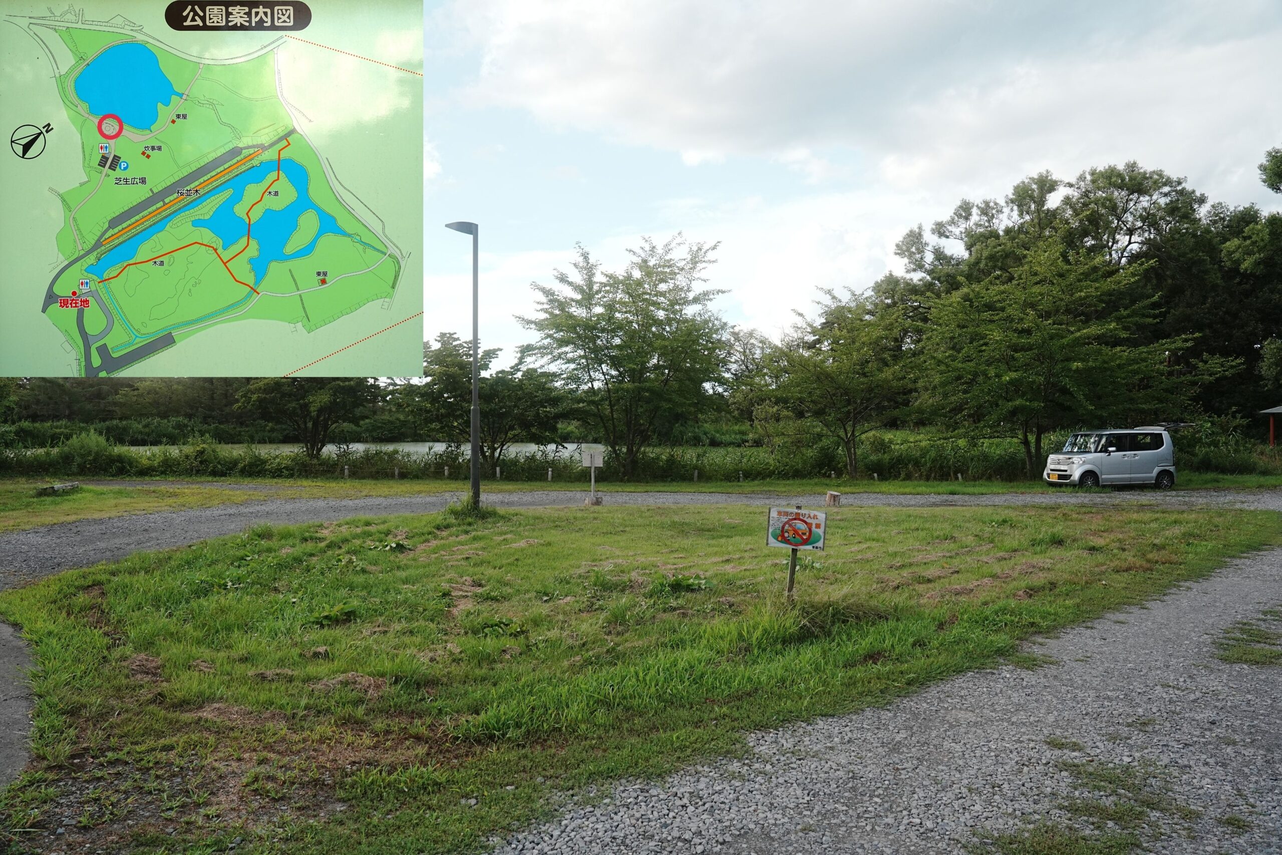 浪岡湿性花園キャンプ場・サイト解説４
