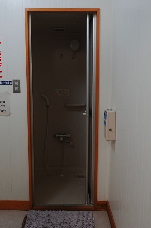 秋田県立中央公園ファミリーキャンプ場・シャワー