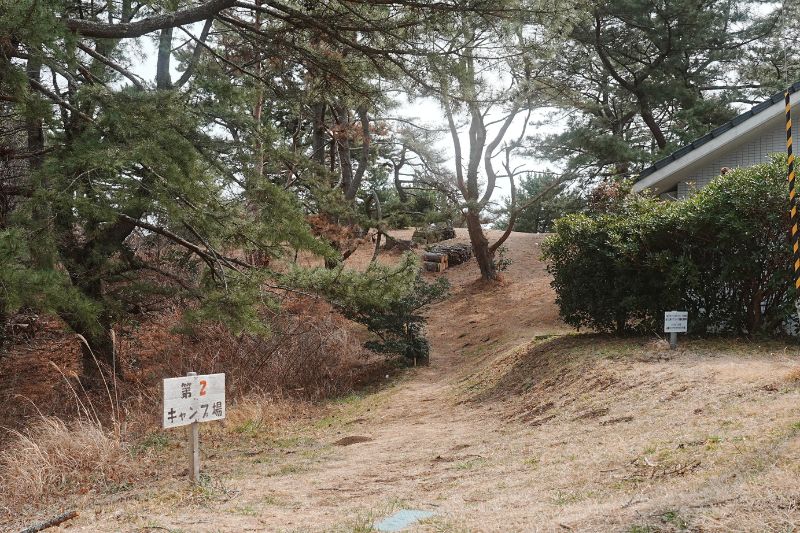 神割崎キャンプ場・第２キャンプ場１