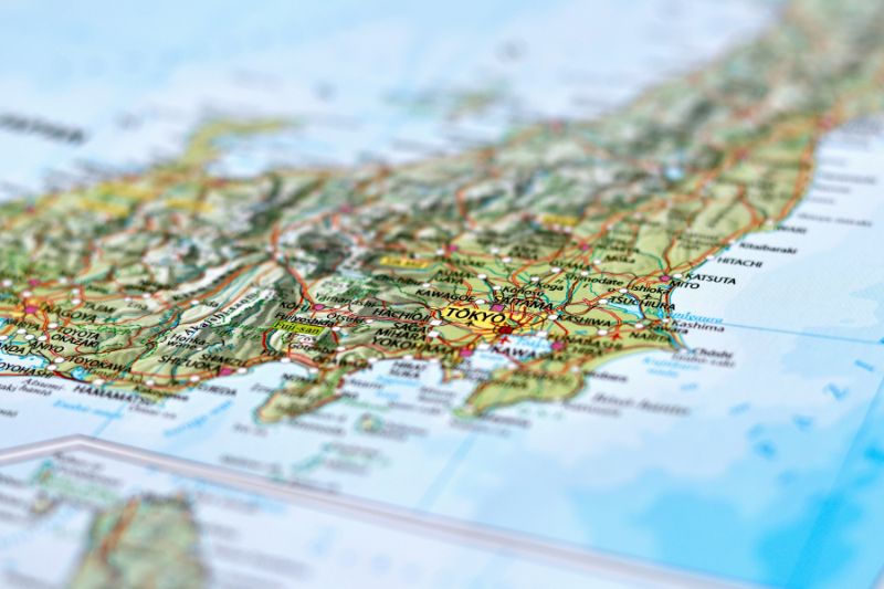 日本地図