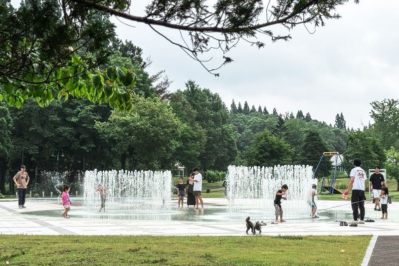 北欧の杜・噴水