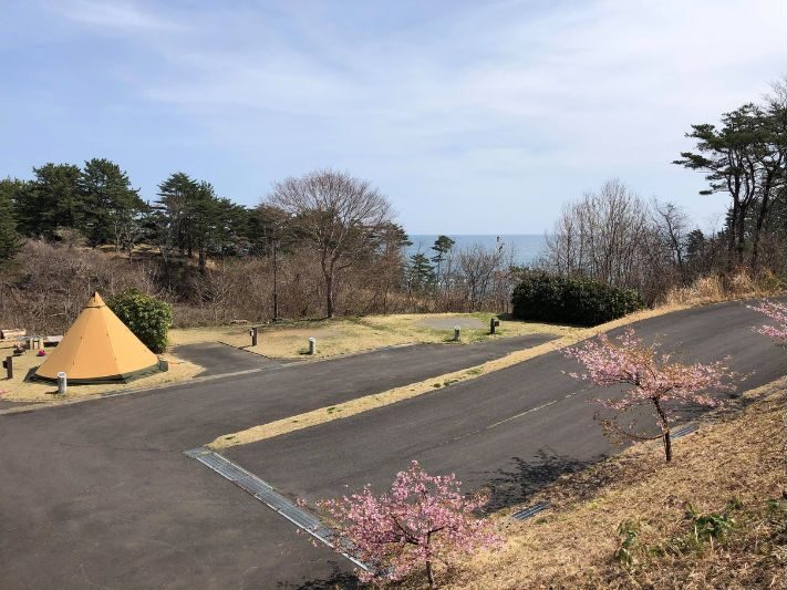 神割崎キャンプ場・オートサイト２