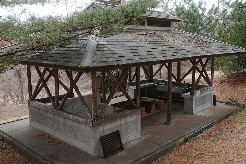 神割崎キャンプ場・炊事場