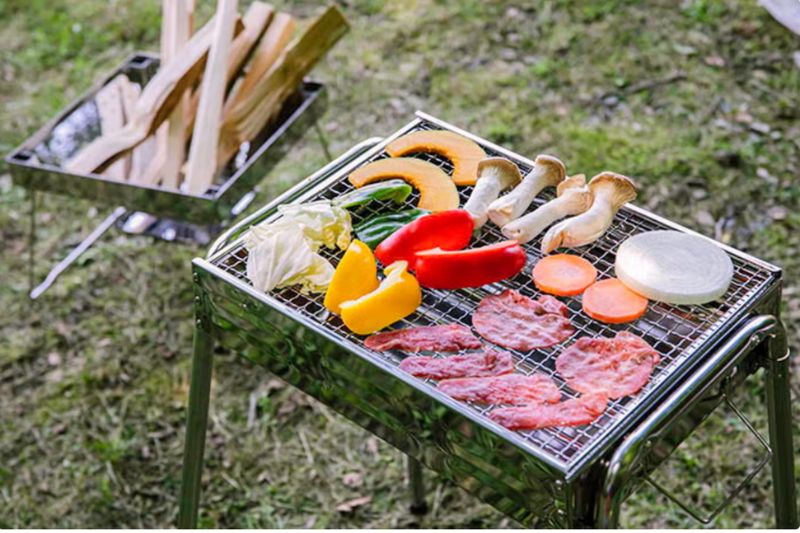 BBQコンロ　炭火　焼肉