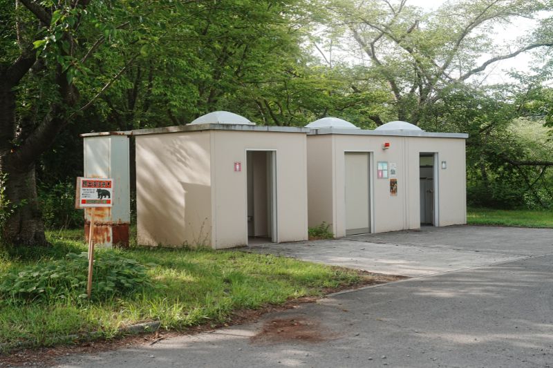 浪岡湿性花園キャンプ場・トイレ1