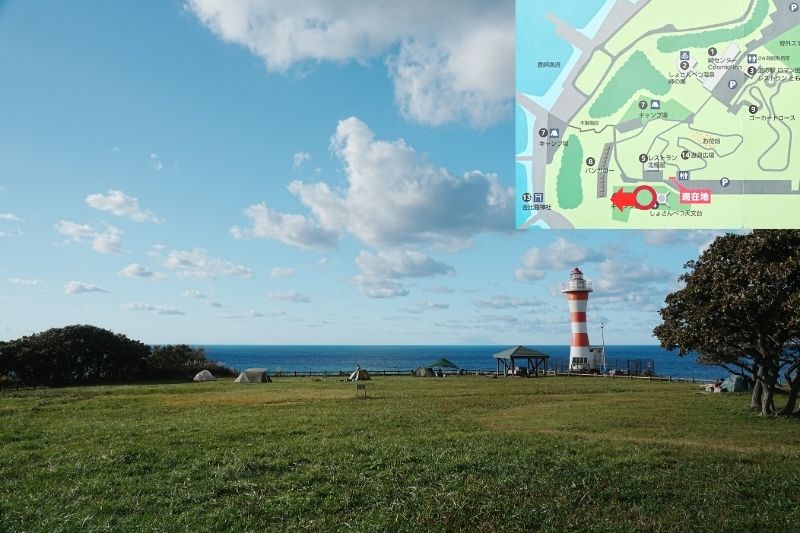 北海道・初山別みさき台公園キャンプ場① 解説3