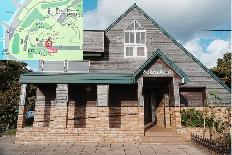 北海道・初山別みさき台公園キャンプ場 トイレ 外観