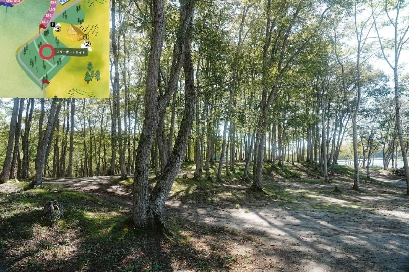 北海道・OHNUMA CAMPBASE フリーオートサイトサイト 解説2