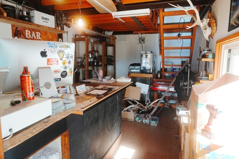北海道・星に手の届く丘キャンプ場 管理棟内観