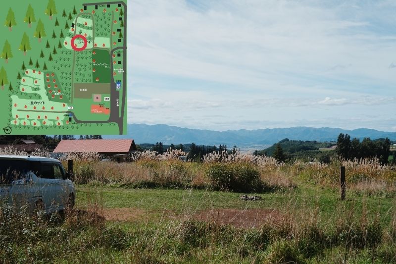 北海道・星に手の届く丘キャンプ場 下段4 解説
