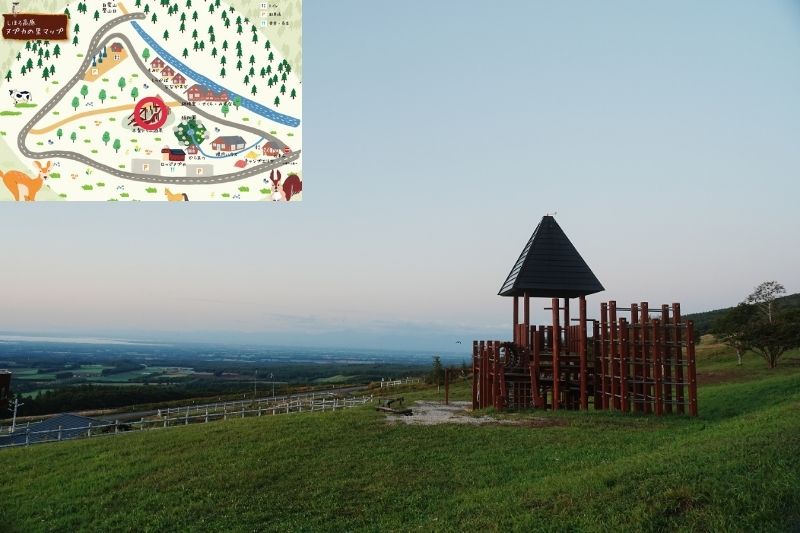 北海道・士幌高原ヌプカの里キャンプ場 遊具