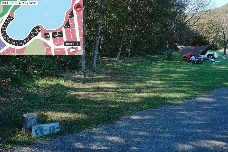 北海道・OHNUMA CAMPBASE レイクサイドエリア 解説18