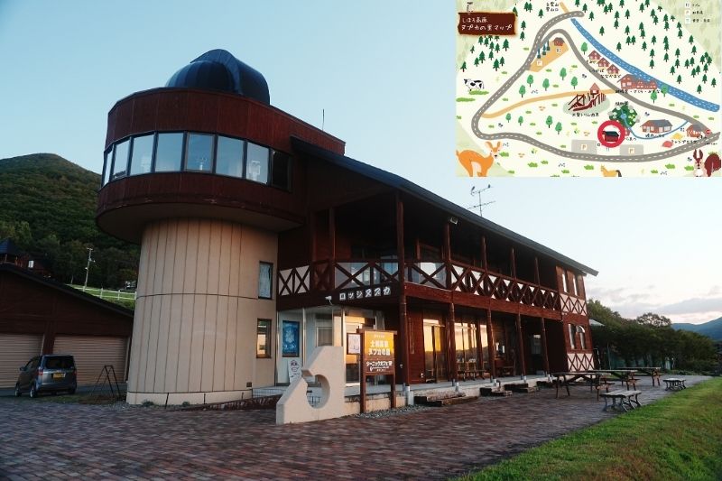 北海道・士幌高原ヌプカの里キャンプ場 ロッジ 管理・受付棟