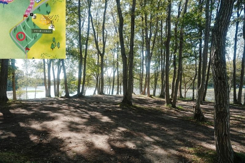 北海道・OHNUMA CAMPBASE フリーオートサイトサイト 解説3