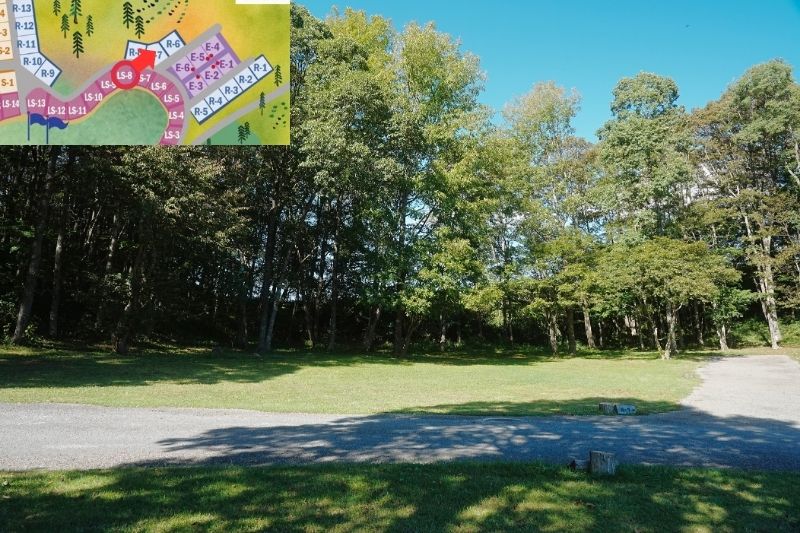北海道・OHNUMA CAMPBASE 林間エリア 解説3