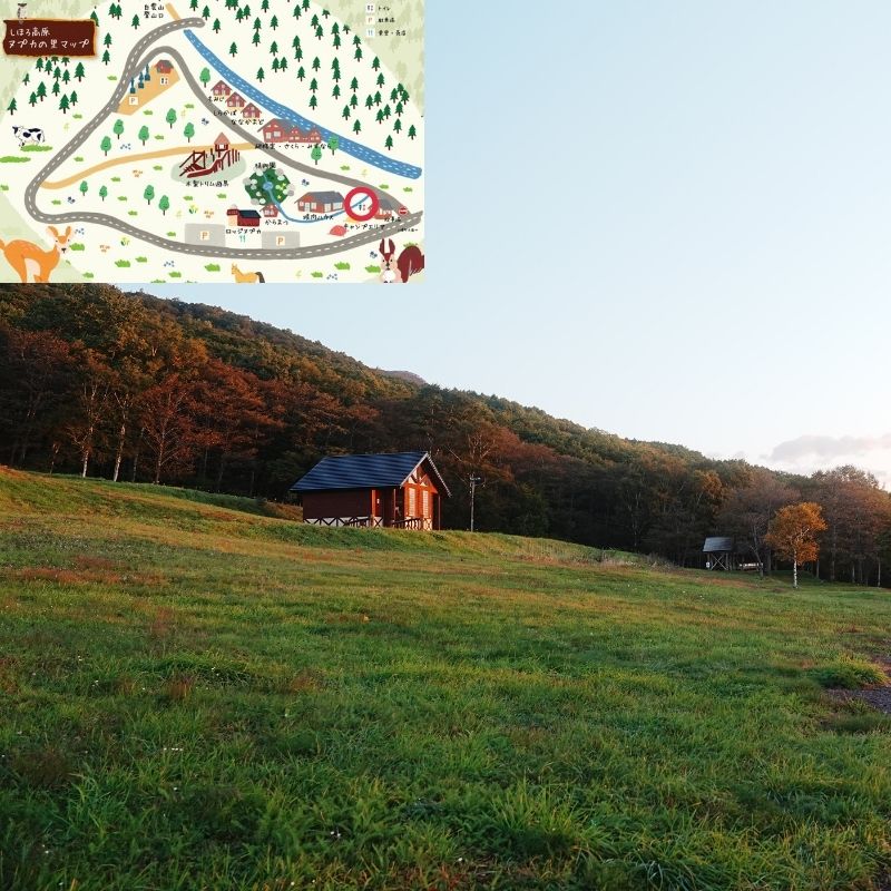 北海道・士幌高原ヌプカの里キャンプ場 トイレ 外観