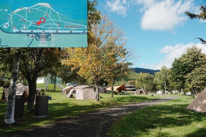 かなやま湖畔キャンプ場 サイト解説20