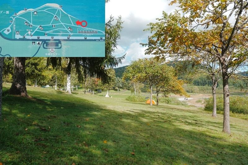 かなやま湖畔キャンプ場 サイト解説31