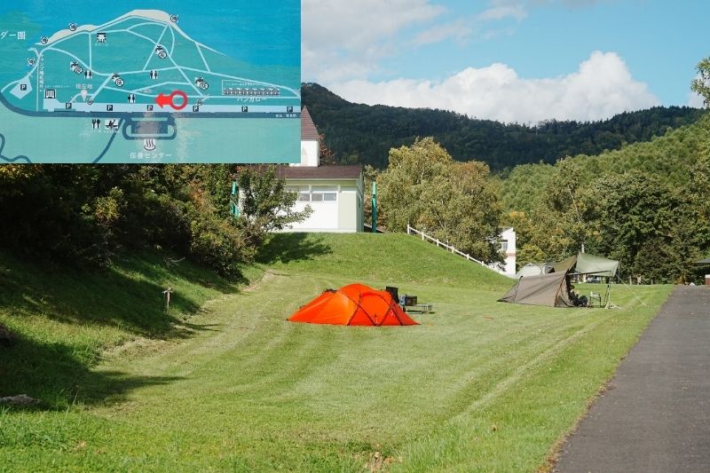 かなやま湖畔キャンプ場 サイト解説19