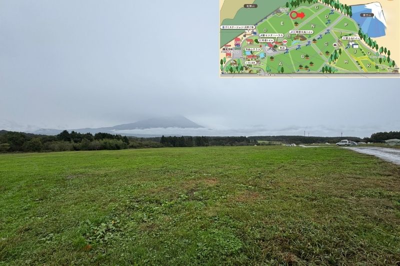 ふもとっぱらキャンプ場 Fサイト解説