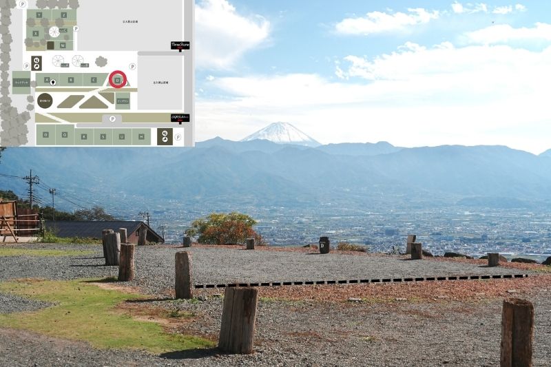 スリーストーンキャンプ場　Dサイト　解説