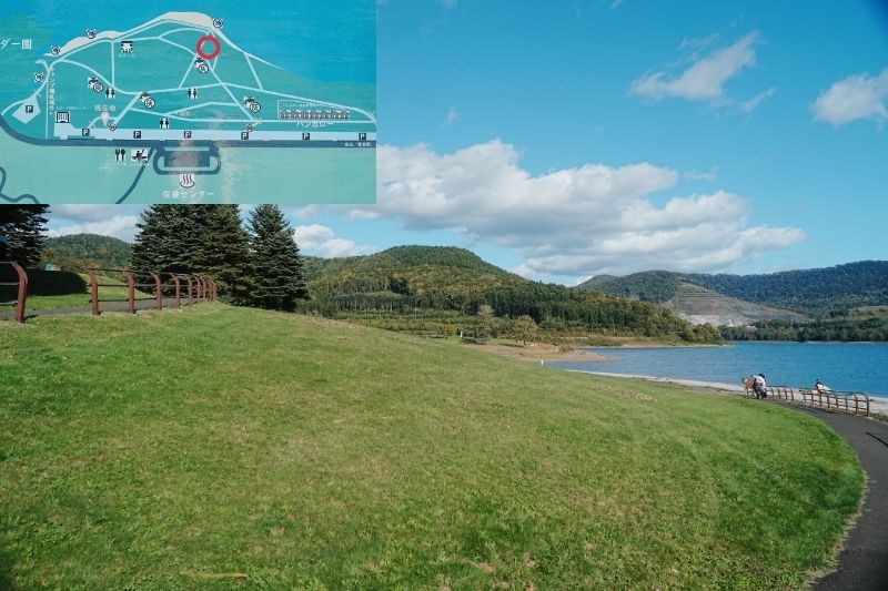 かなやま湖畔キャンプ場 サイト解説26