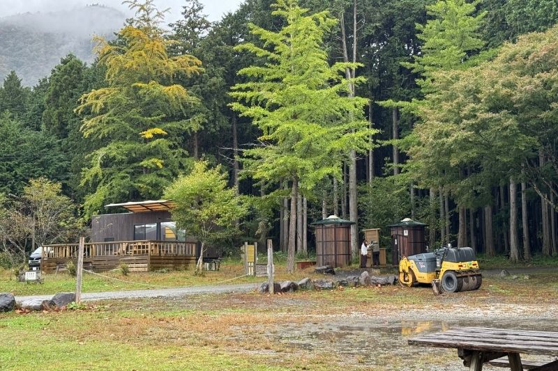 ふもとっぱらキャンプ場 金山キャビン トイレ