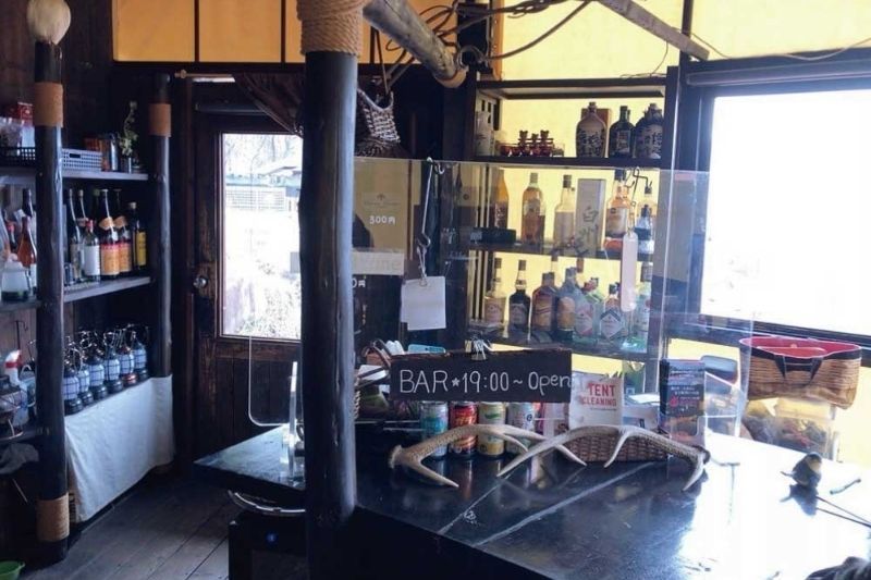 スリーストーンキャンプ場　BAR