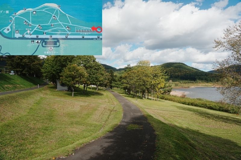 かなやま湖畔キャンプ場 サイト解説33