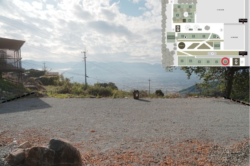 スリーストーンキャンプ場　Hサイト　解説 