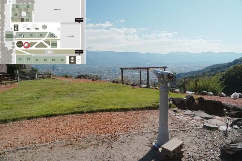 スリーストーンキャンプ場　望遠鏡