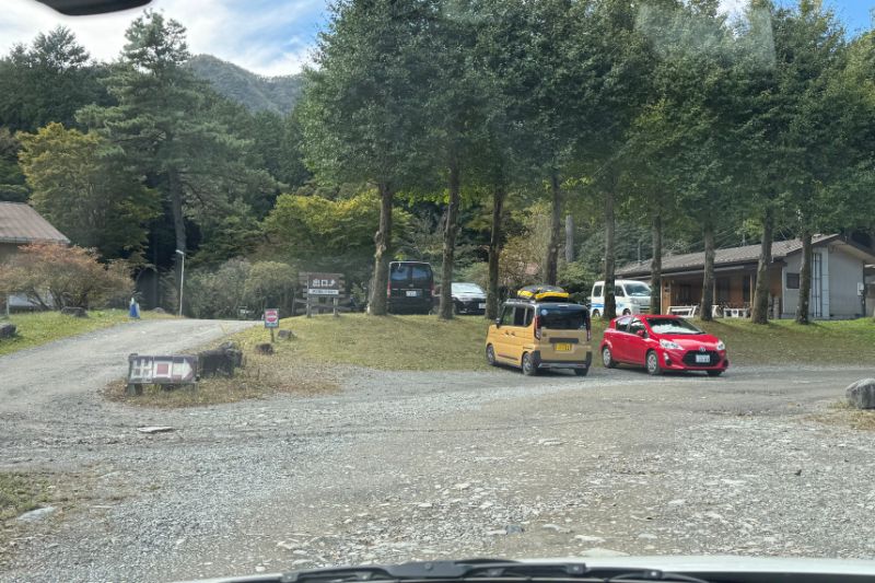 ふもとっぱらキャンプ場 出口 順路