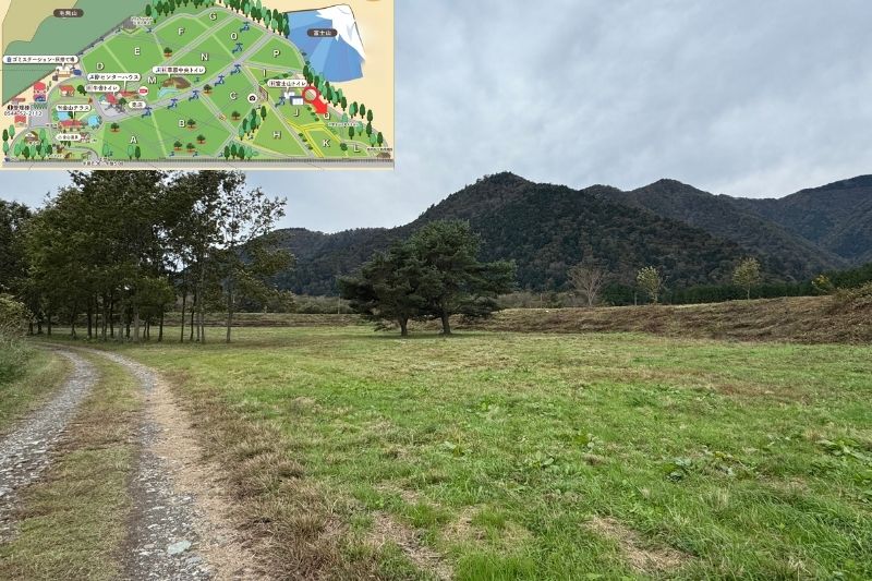 ふもとっぱらキャンプ場 Qサイト解説