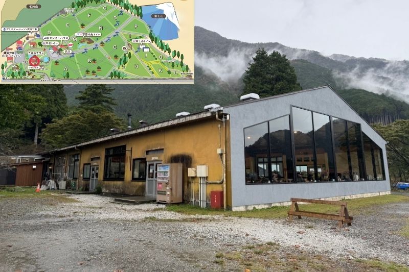 ふもとっぱらキャンプ場 金山テラス 外観