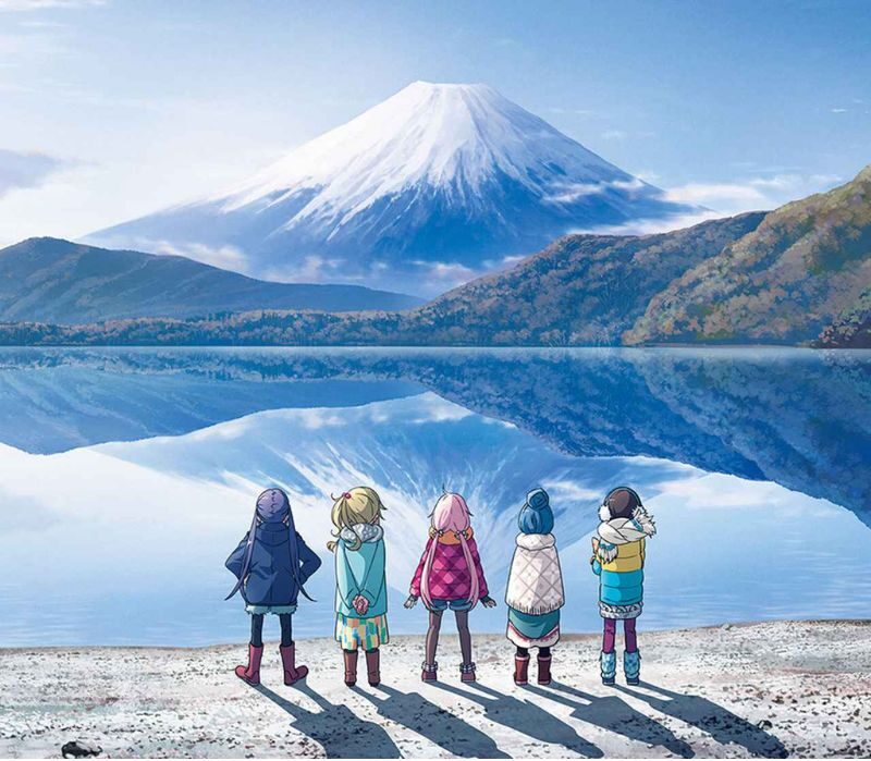 ゆるキャン　浩庵　本栖湖