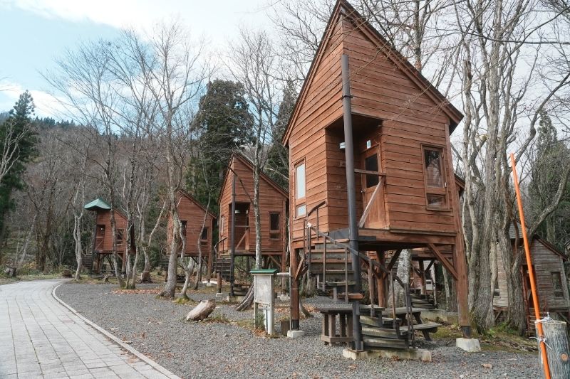 とことん山キャンプ場　ツリーハウス