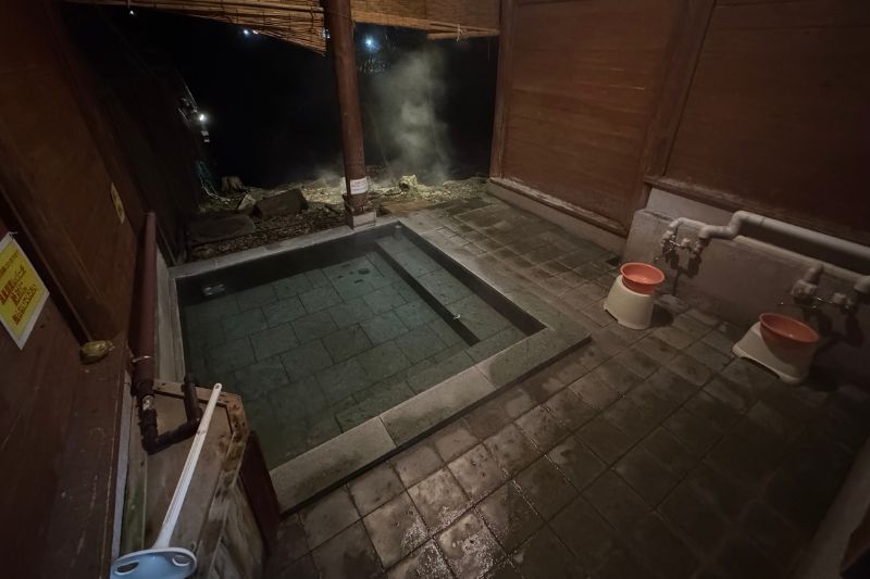 とことん山キャンプ場　露天風呂１