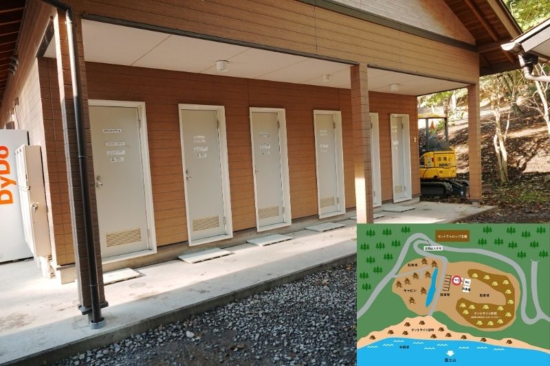 浩庵キャンプ場　シャワー棟