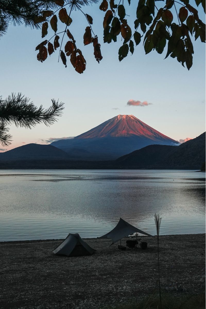 浩庵キャンプ場　絶景　景色　赤富士　まとめ