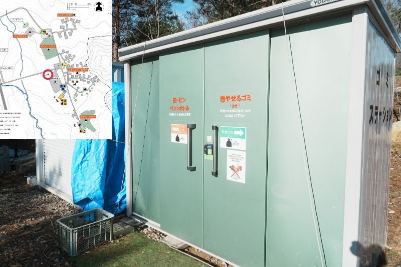 IZUMI PEAK BASE　ゴミ捨て場１