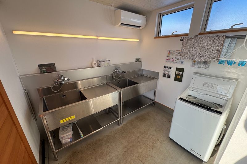 STONE VILLAGE(ストーンヴィレッジ) オートサイト 炊事場 ランドリー