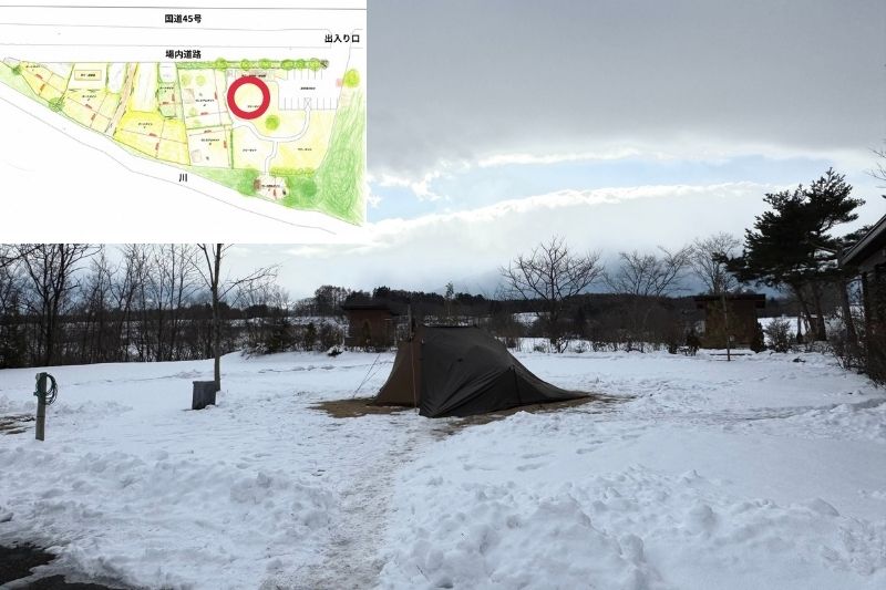 STONE VILLAGE(ストーンヴィレッジ) フリーサイト 解説3 マップ左